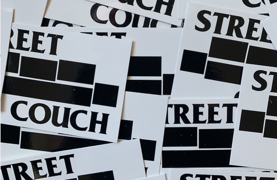 street couch sticker